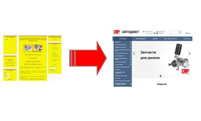 Обновление сайта.