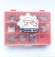 AZ0019-10CR  К-Т РЕГ. ШАЙБ  19,0 х Es22,0 х 1,0...1,1  110 шт (шестигранник)